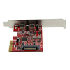 PCI kortelė Startech PEXUSB312C3
