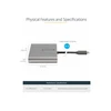 Stotis / replikatorius StarTech USB-C (USBC2HD4)
