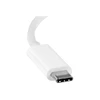 USB adapteris StarTech USB-C – DVI Baltas (CDP2DVIW)