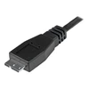 StarTech USB-C į MicroUSB laidas juodas