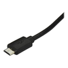 StarTech USB-C į MicroUSB laidas juodas