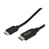 StarTech USB-C į MicroUSB laidas juodas