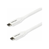 USB kabelis StarTech USB-C – USB-C 2 m baltas (USB2C5C2MW)