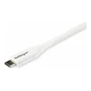USB kabelis StarTech USB-C – USB-C 2 m baltas (USB2C5C2MW)