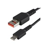 USB kabelis StarTech USB-A - USB-C 1 m Juodas (USBSCHAC1M)
