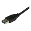 USB laidas StarTech USB-A – USB-C 0,5 m juodas (USB31AC50CM)