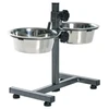 Stovas su dubenimis: Trixie Dog Bar 2*4.5l/29cm, 60cm