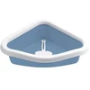 Stefanplast kačių kraiko dėžė Sprint Corner 56x40x14cm mėlynas baltas