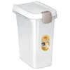 Stefanplast Container for pet food storage 6kg 15L 33x22x41cm transparent/baltas