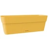Stefanplast Flower box with tray Ethica 50x18x17cm mustard yellow