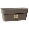 Stefanplast Flower box with tray Ethica 30x13x12cm ruda