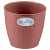 Stefanplast Flower pot Liberty Ø20x19cm ruda