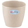 Stefanplast Flower pot Liberty Ø25x23cm baltas