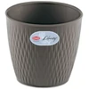 Stefanplast Flower pot Liberty Ø30x27cm pilkas