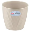 Stefanplast Flower pot Liberty Ø30x27cm baltas