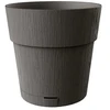 Stefanplast Flower pot with tray Ethica Ø40x39cm pilka