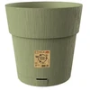 Stefanplast Flower pot with tray Ethica Ø30x29cm žalias