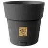 Stefanplast Flower pot with tray Ethica Ø30x29cm pilkas
