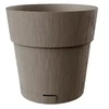 Stefanplast Flower pot with tray Ethica Ø20x19cm ruda