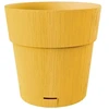 Stefanplast Flower pot with tray Ethica Ø40x39cm mustard yellow