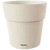Stefanplast Flower pot with tray Ethica Ø40x39cm baltas