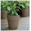 Stefanplast Flower pot with tray Ethica Ø25x25cm ruda