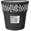 Stefanplast Self-watering pot Gaia Antracito Plastmasinis (25 x 25 x 25 cm)