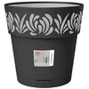 Stefanplast Self-watering pot Gaia Antracito Plastmasinis (29 x 29 x 29 cm)