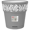 Bikuva.lt Vazonas OPERA GAIA su vand. rez. 11,8 L D30xH29 cm pilka sp. 88601 STEFANPLAST