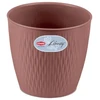 Stefanplast Flowerpot Liberty Ø25x23cm ruda