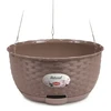 Stefanplast Hanging flower pot Natural Ø30x14.5cm ruda