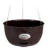 Stefanplast Hanging flower pot Natural Ø30x14.5cm dark ruda
