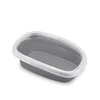 Stefanplast Bikuva.lt Katės tualetas SPRINT 96595 Balta/Pilka 39x58x17 cm