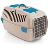 Stefanplast Transport cage Gulliver 3 with metal door 61x40x38cm in baltas travertine color
