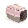 Stefanplast Transport cage Horizon 1 with metal door 48x32x30cm pink/pilka