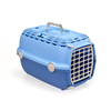 Stefanplast Transportesanas buris Horizon 1 ar plastmasas durvim 48x32x30cm gaisi mėlynas/mėlynas
