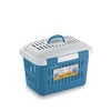 Stefanplast Transportavimo narvas Midi Gulliver 45x33x33cm balta mėlyna