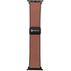 „Apple Watch“ dirželis Forcell F-Design FA21 magnetinis dirbtinės odos dirželis 42 / 44 / 45 / 49 mm rudas