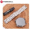 FORCELL F-DESIGN FS06 apyrankė skirta Samsung Galaxy Watch 22 mm sidabro spalvos