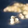 String Light Solar LED FROSTED BALLS SFB61 6,5m 30 rutuliukai šiltai baltos spalvos Forever Light