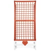 Style Clothes dryer Love baltas/oranžinis 180x56x96cm