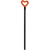 Nlle Profi Brush Style Handle Love 131,2cm assorted, lime žalias/light mėlynas/oranžinis/lilac