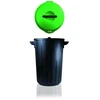 Style Waste bin Eco solution 35L 42,5x37,5x54cm dark pilkas/žalias