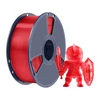 Sunlu PLA+ Filament (Transparent Raudona)