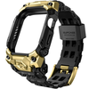 Auksinės spalvos / juoda apyrankė – dėklas Apple Watch 10 (46 mm) laikrodžiui „Supcase UB Ore”