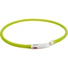 TRIXIE LED antkaklis USB, silikonas, XS-XL 70cm/10mm, žalias