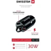 Įkroviklis Swissten Swissten USB-A 3.0 USB-C PD 30W juoda