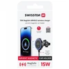 „Swissten Airhold“ magnetinis automobilio laikiklis su belaidžiu įkrovikliu 15 W / 7,5 W (suderinamas su „MagSafe“)