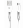 Swissten USB - mikro USB 1.0m balta