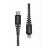Swissten Kevlar duomenų kabelis USB-C / Lightning 1,5m / 60w